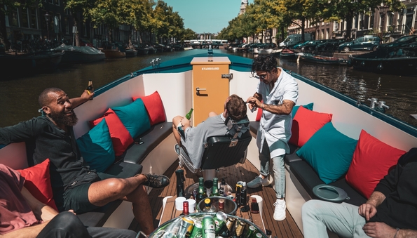 Barberboat Amsterdam